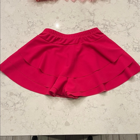 SHEIN Pink Ruffle Kids Matching Set - Picture 4 of 8